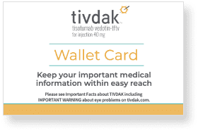 Tivdak Wallet Card
